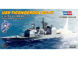 HOBBY BOSS maquette bateau 82501 USS TICONDEROGA CG-47 1/1250