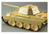 Eduard photodecoupe militaire 36330 Panther Ausf.D Zimmerit vertical Tamiya 1/35