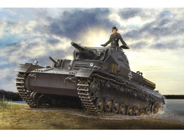 Hobby Boss maquette militaire 80132 Panzerkampfwagen IV Ausf D / TAUCH 1/35