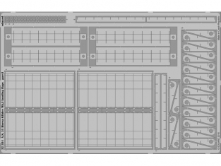 Eduard photodécoupe avion 32384 Volets d'atterrissage A.S. 51 Horsa Glider Bronco 1/35