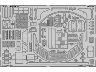 Eduard photodecoupe militaire 36333 Magach 7c Academy 1/35