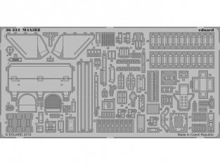 Eduard photodecoupe militaire 36334 M4A3E8 Tamiya 1/35