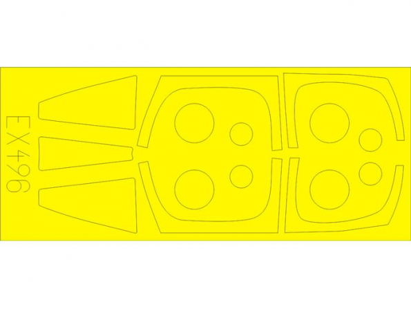 Eduard Express Mask EX496 Tornado GR.4 Revell 1/48