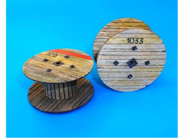 Plus Model accessoire 455 ROULEAUX DE CÂBLES (Petits Modèles) 1/35