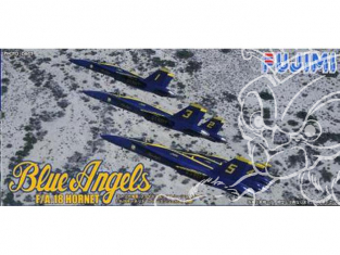 Fujimi maquette avion 722122 F/A-18 Hornet Blue Angels 1/72