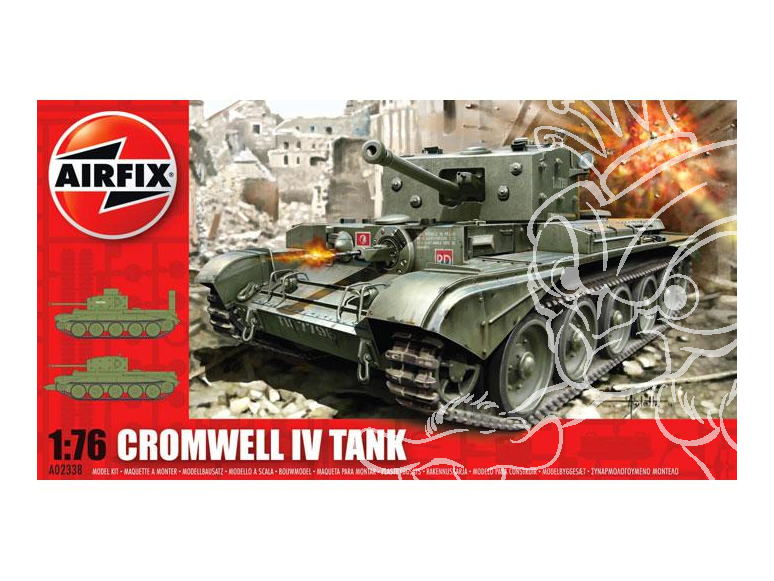 Airfix maquette militaire 02338 Char Cromwell IV 1/76