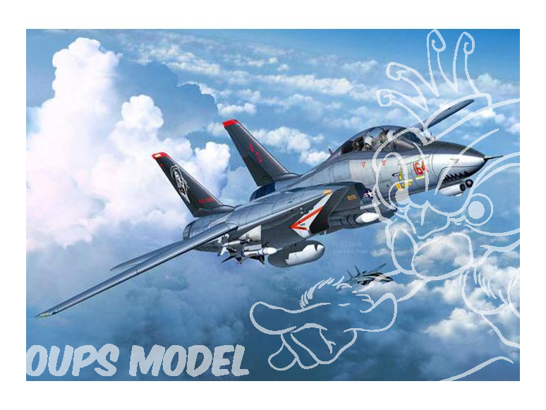 Revell maquette avion 03960 Grumman F-14D Super Tomcat 1/72