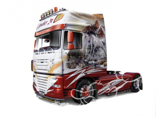 Maquette camion Italeri 1/24 3918 semi-remorque à rideaux
