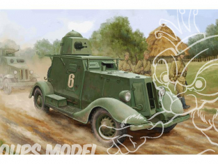 Hobby Boss maquette militaire 83882 Vehicule sovietique blindé BA-20 1937 1/35