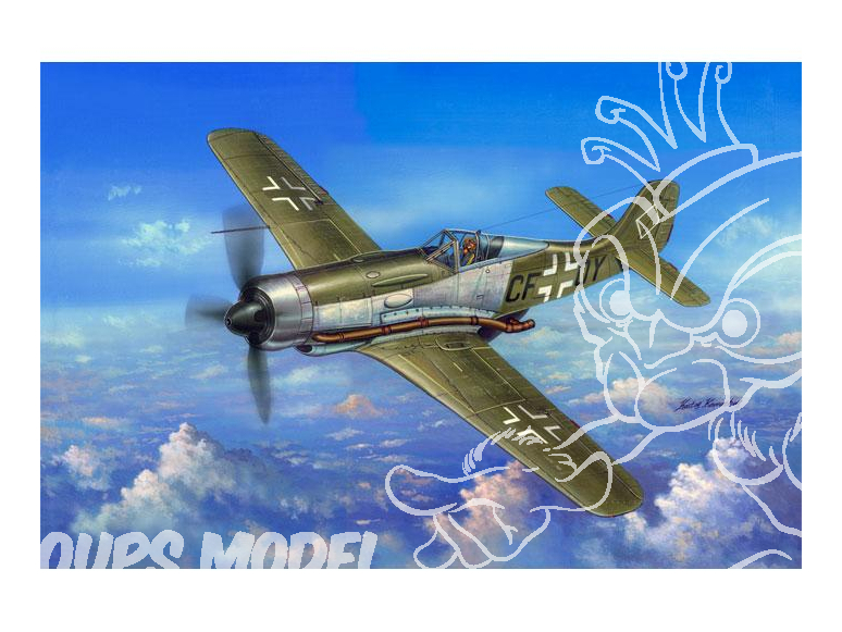 Hobby Boss maquette avion 81747 Focke-Wulf Fw 190 V18 1/48