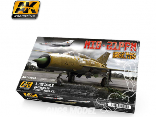 AK interactive maquette avion 148003 MIG-21PFM 1968 1/48