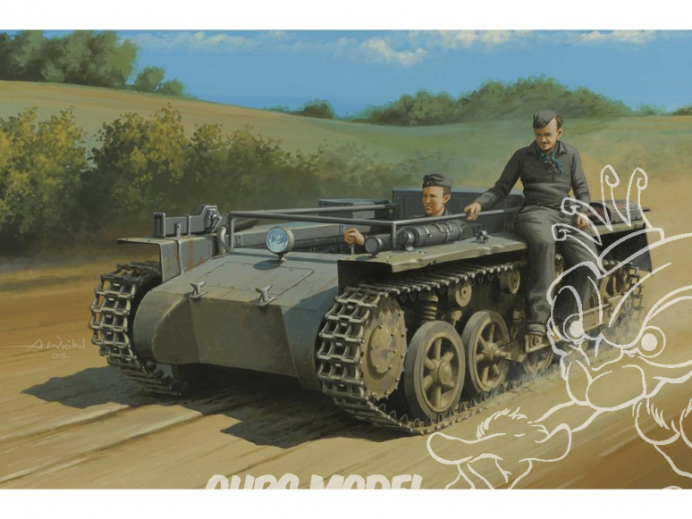 Hobby Boss maquette militaire 80144 Pz.Kpfw.1 Ausf.A Ohne Aufbau 1/35