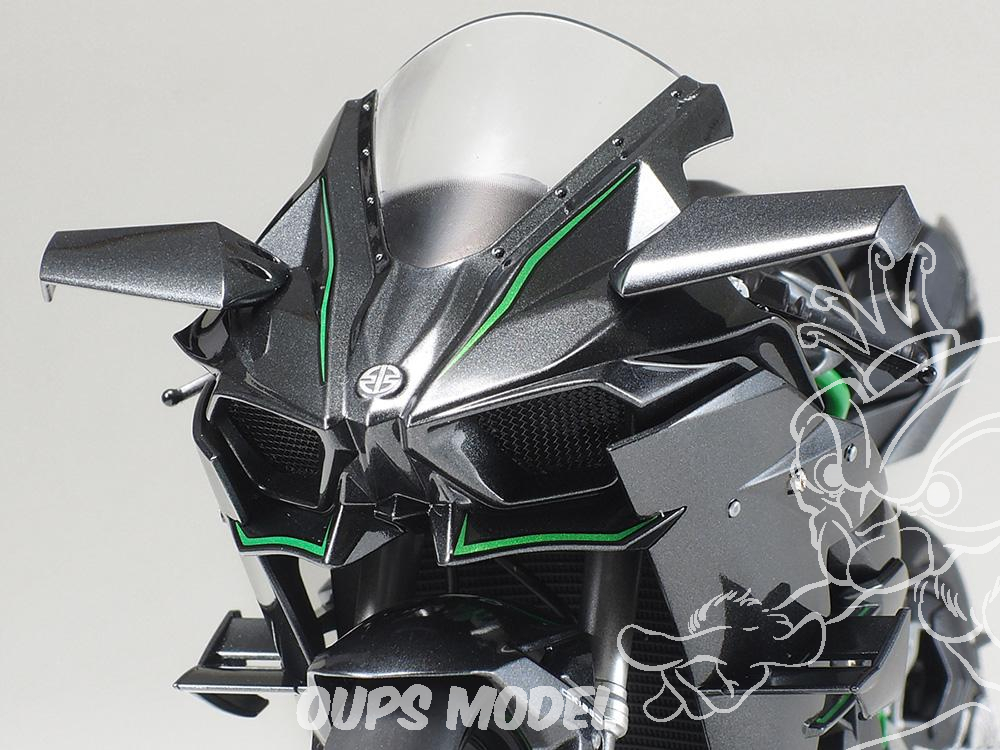 Maquette moto : Kawasaki Ninja H2 Carbon - Maquettes Tamiya - Rue des  Maquettes