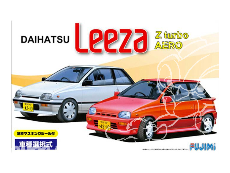 Fujimi maquette voiture 39466 Daihatsu Leeza Z Turbo / Aero 1/24