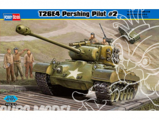 Hobby Boss maquette militaire 82427 T26E4 Pershing Pilot2 1/35