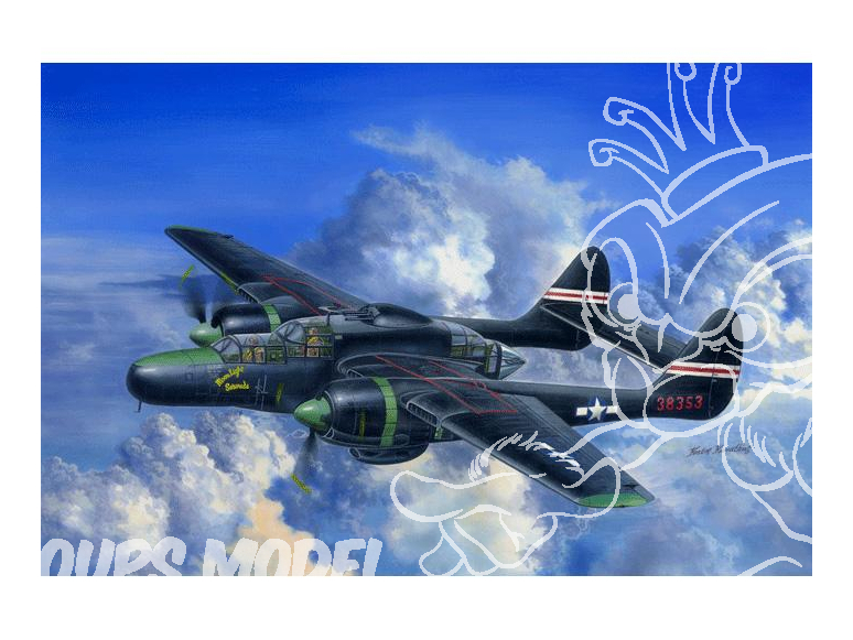 Hobby Boss maquette avion 81732 Northrop P-61C Black Widow 1/48