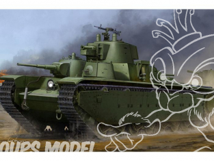 Hobby Boss maquette militaire 83844 char de combat lourd soviétique T-35 1/35