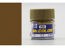 peinture maquette Mr Color C055 Khaki mat 10ml