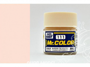 peinture maquette Mr Color C111 Chair figurine satiné 10ml