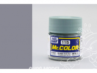 peinture maquette Mr Color C115 Bleu clair RLM65 satiné 10ml