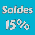 Nos soldes à 15%