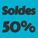 Nos soldes à 50%